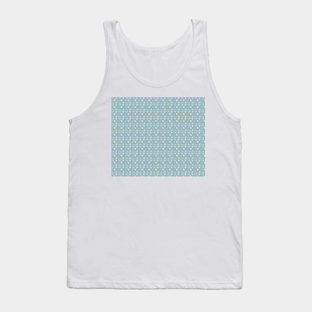 Banana Polk a Dots Pattern Tank Top by saradaboru